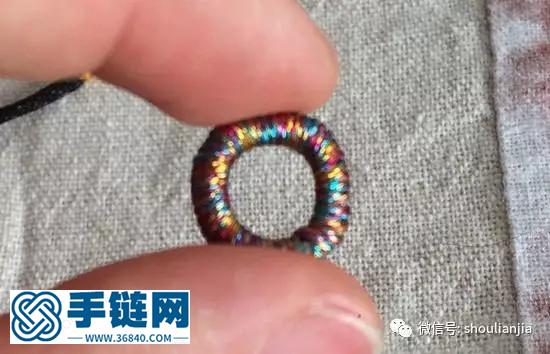 中國結之雀頭結手鏈