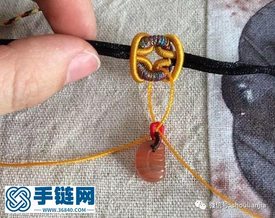 中國結之雀頭結手鏈