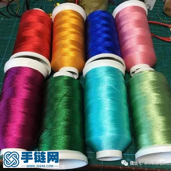 八股辮彩虹手鏈