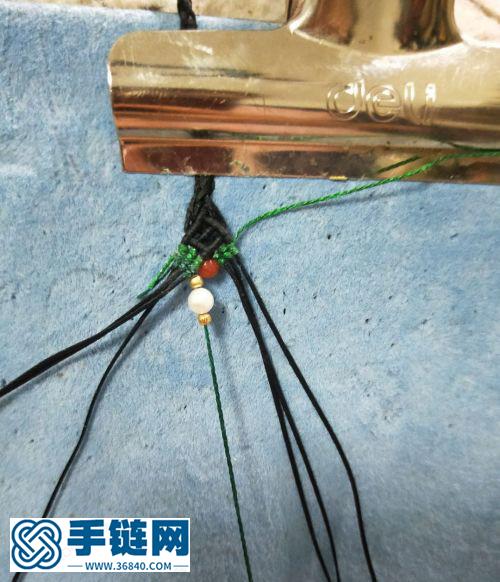 【原創】南紅五瓣花手鏈