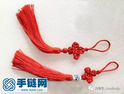 雙錢結組合掛飾