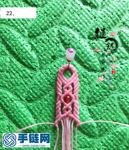 簡(jiǎn)愛(ài)情侶手鏈教程
