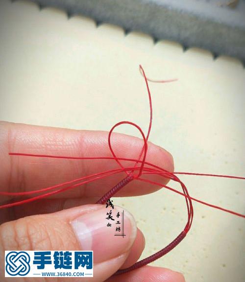極細金剛結無痕小戒指