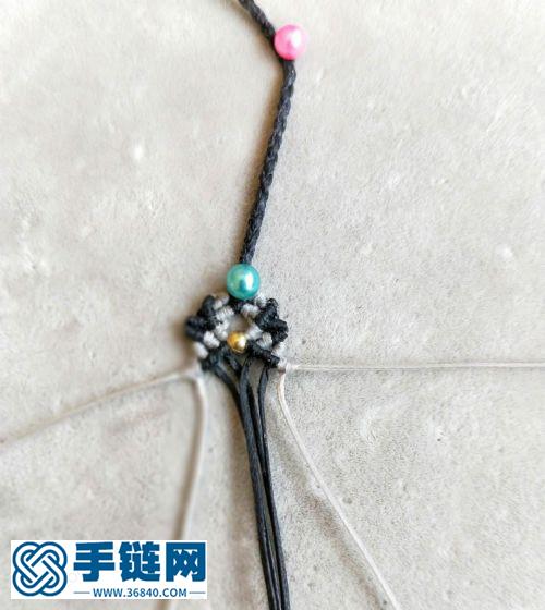 四股辮小尾扣