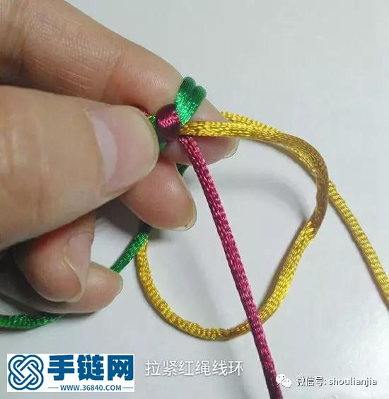 中國結之改良版三線金剛結