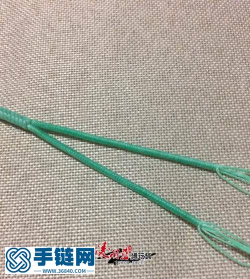 泰蠟微芯金剛十字結(jié)教程