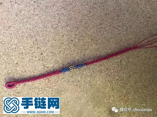 玉米結手鏈詳細圖解