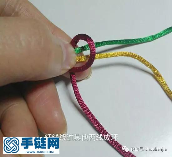 中國結之改良版三線金剛結