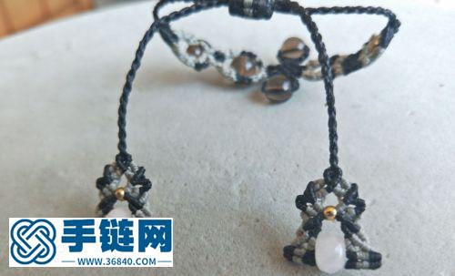 四股辮小尾扣