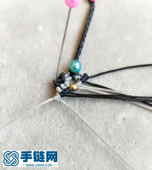 四股辮小尾扣