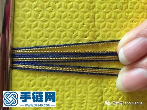 平結漸變手鏈
