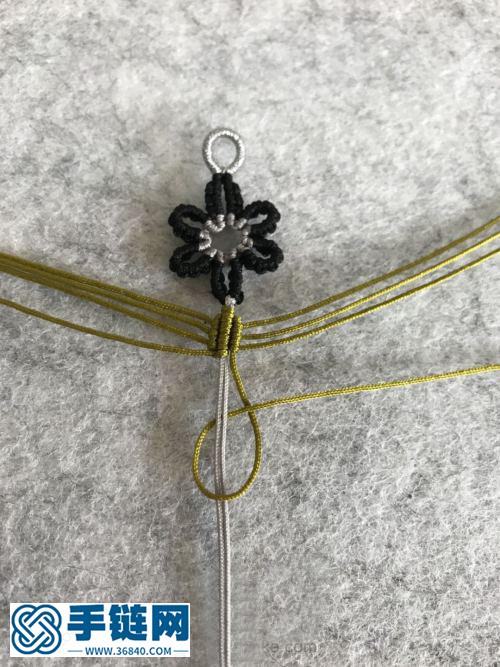 百變清新花花小葉頸鏈