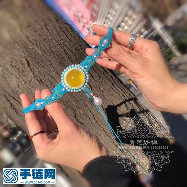 南美蠟線包蜜蠟項(xiàng)鏈 ，頸鏈的原創(chuàng)設(shè)計(jì)～