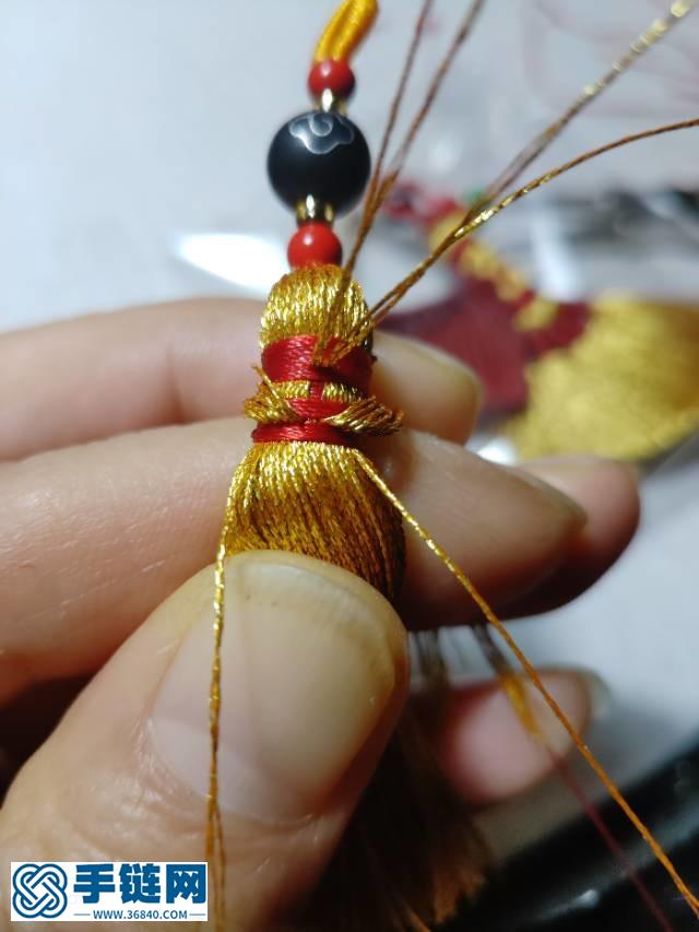 挑字流蘇小掃把金掃帚