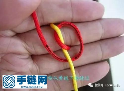 中國結之雙線大鈕扣結