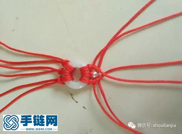 中國結之清新玉環手鏈