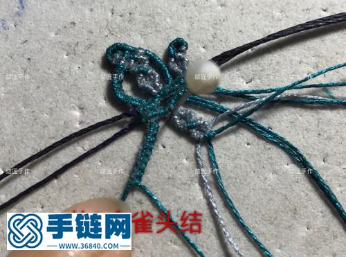 蝴蝶扣頭小掛件