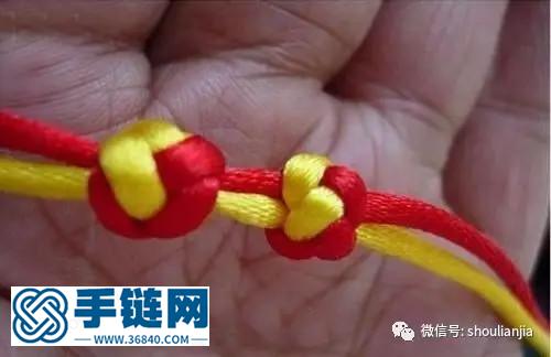中國結之雙線大鈕扣結