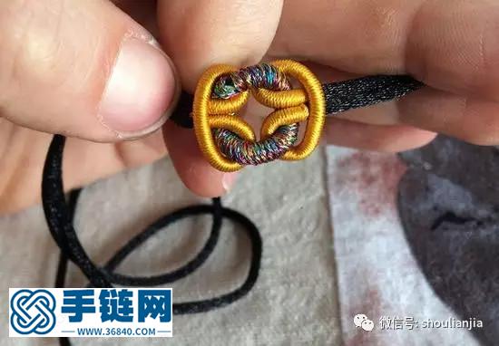 中國結之雀頭結手鏈