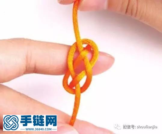 中國結(jié)之雙線紐扣結(jié)編法