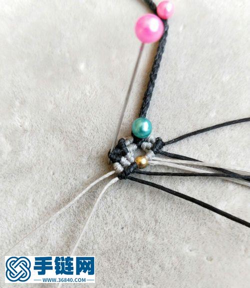 四股辮小尾扣