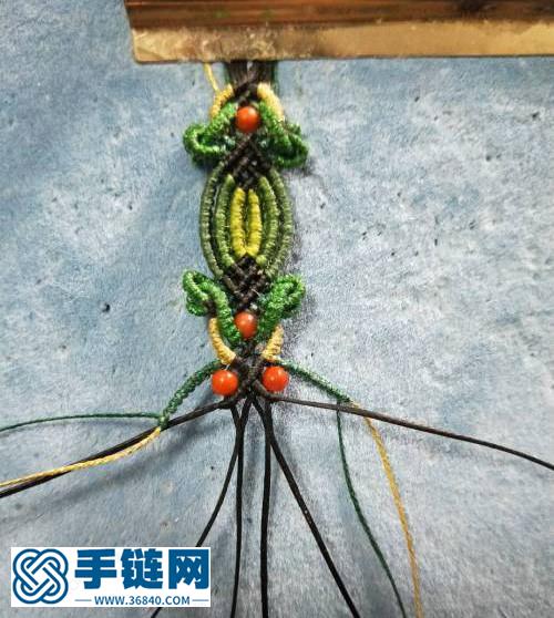 【原創】南紅五瓣花手鏈