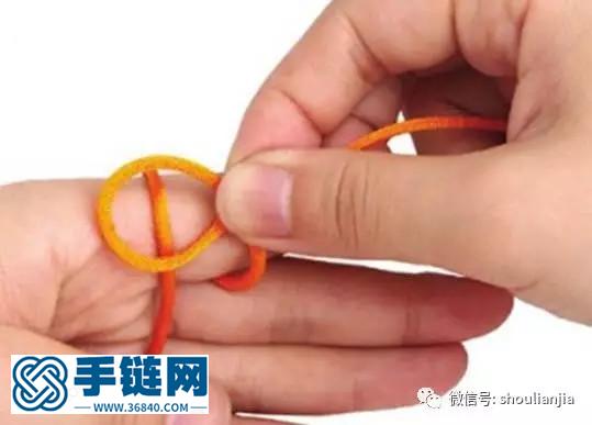 中國結(jié)之雙線紐扣結(jié)編法