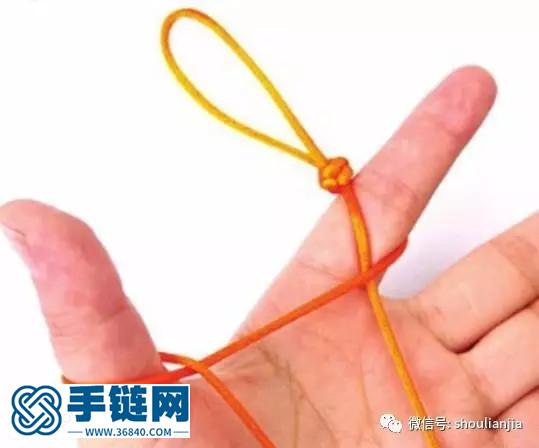 中國結(jié)之雙線紐扣結(jié)編法
