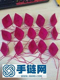 花瓣加金線的教程