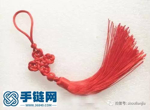 雙錢結組合掛飾
