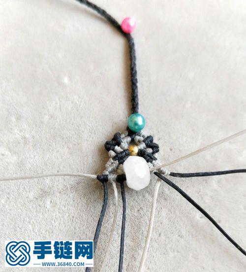 四股辮小尾扣