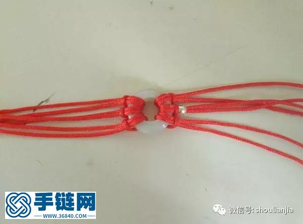 中國結之清新玉環手鏈
