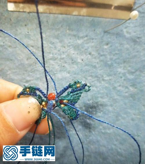 蝴蝶小扣頭