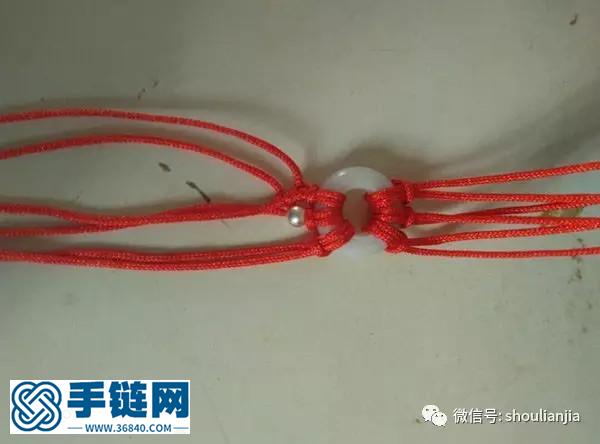 中國結之清新玉環手鏈