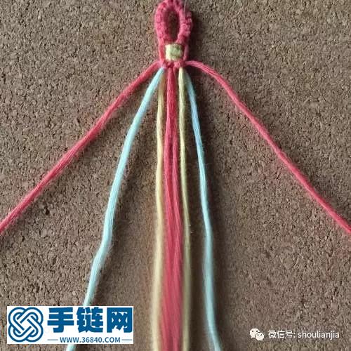 森系平結祈福手環