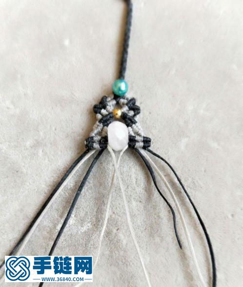 四股辮小尾扣