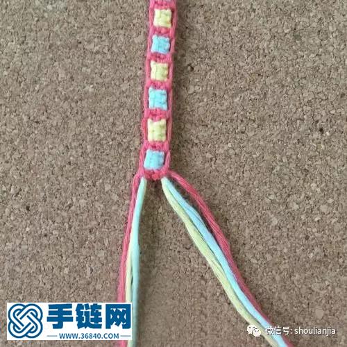 森系平結祈福手環