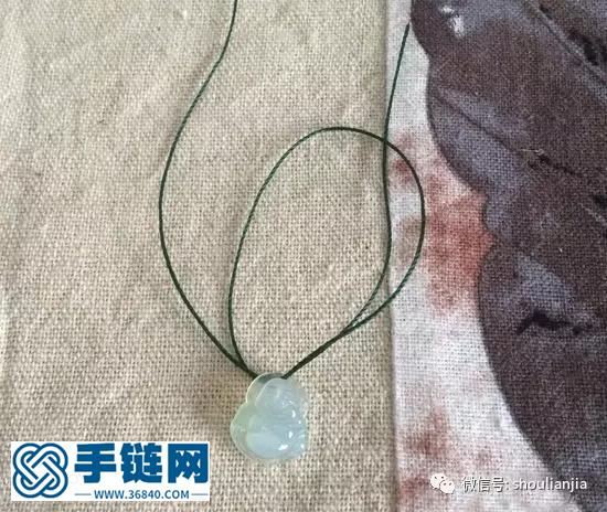 同心結手鏈編法