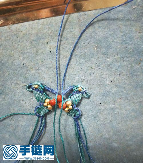 蝴蝶小扣頭