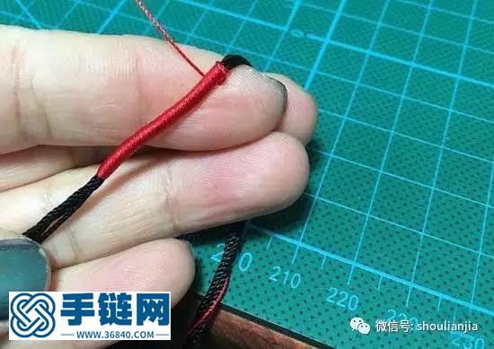 八股辮彩虹手鏈