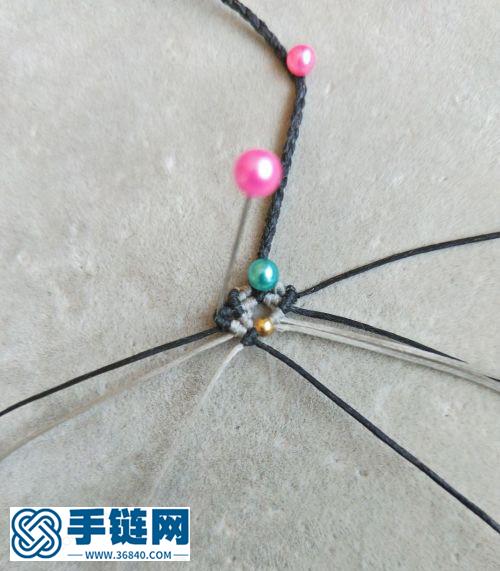 四股辮小尾扣