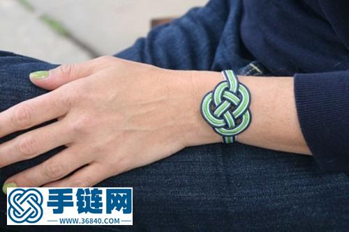 情人扣手鏈的編織方法 小飾品diy