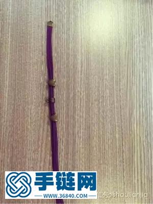 韓版皇冠吊飾鹿皮繩手鏈