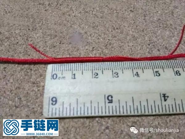 自己動手輕松搞定寶寶五彩辟邪手鏈的編法圖解教程