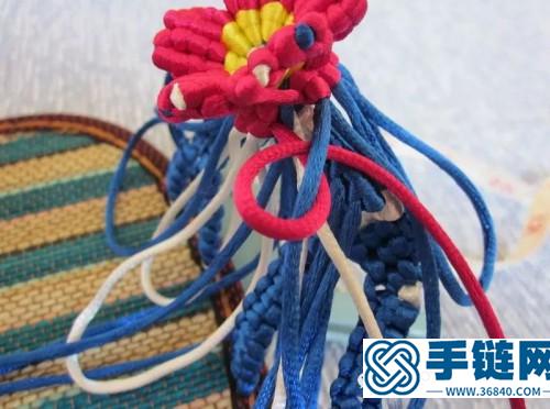 一步步教你繩編桃花拖鞋的詳細編制教程