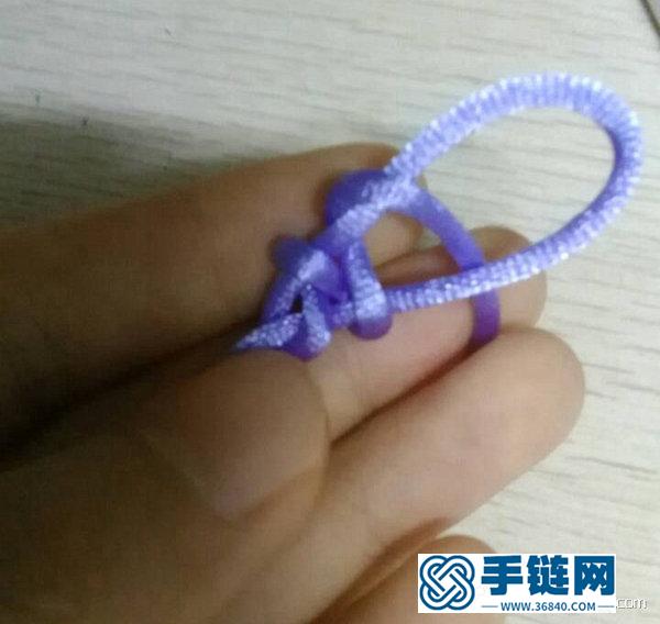 中國結基礎之鳳尾結的編法圖解