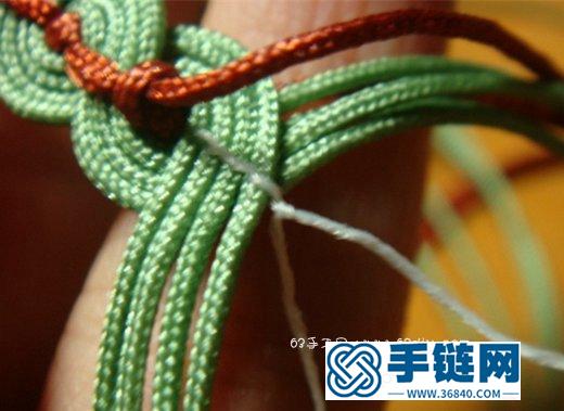 怎樣編銅錢手鏈 中國結銅錢手鏈編法
