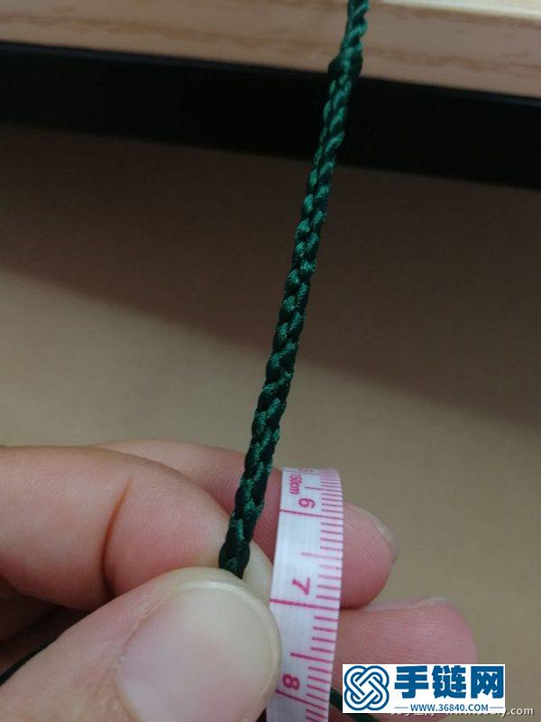 簡單漂亮的桃花結手鏈編法