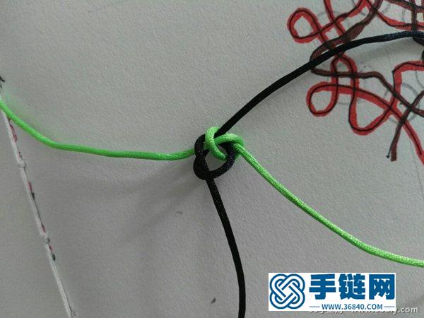 冰花結(jié)編“雙喜”字教程