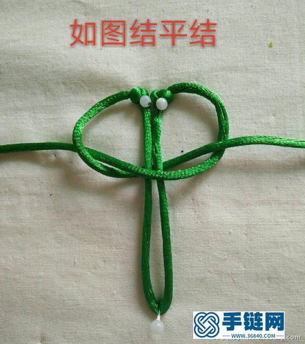 用繩子編一只蜻蜓 蜻蜓結的編法